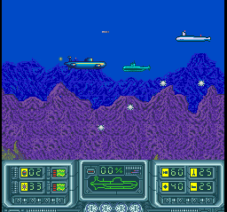 Hunt for Red October, The (USA) In game screenshot